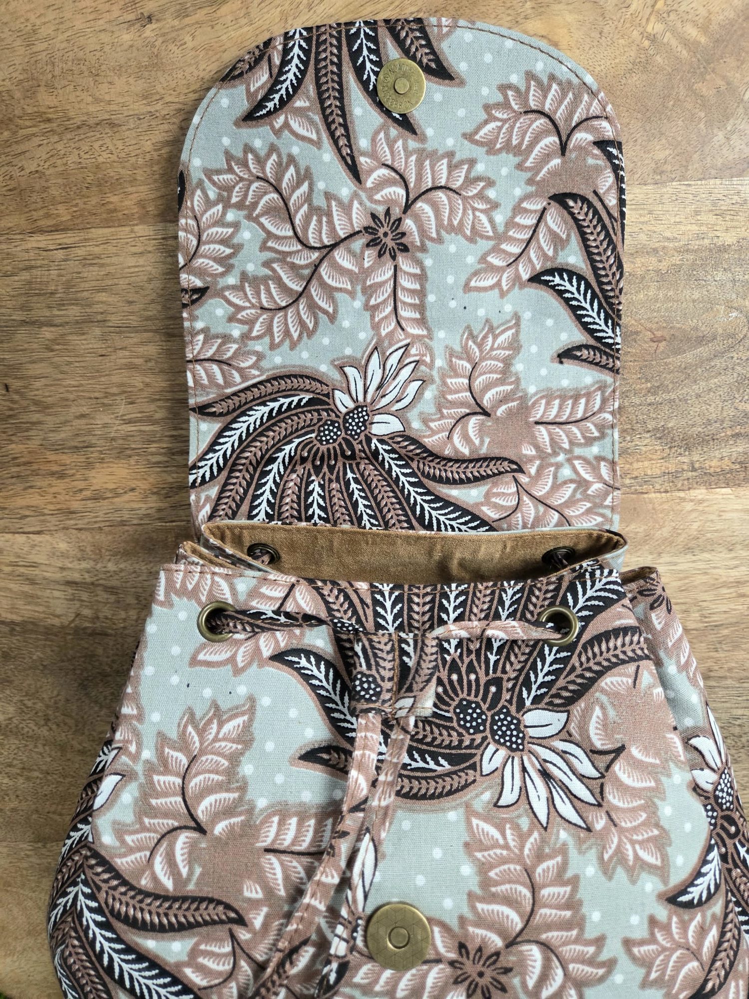 Rugtasje Mint Bruin (2)